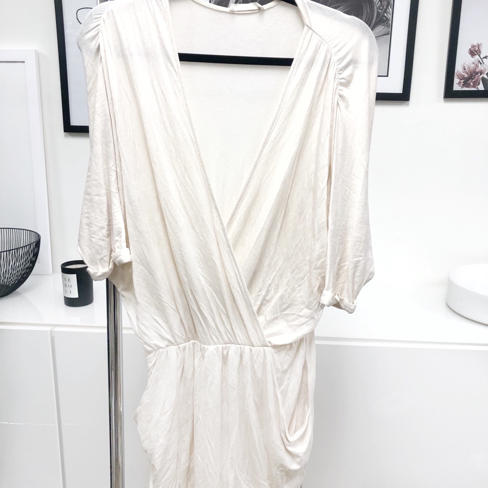 LUSH Wrap-Front Dress